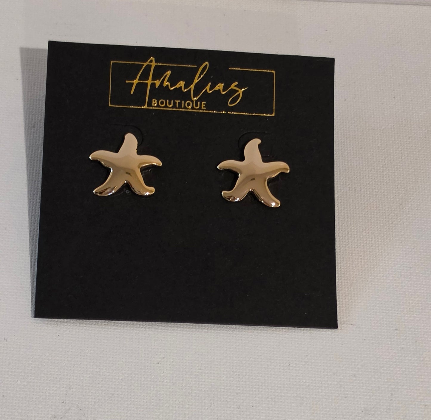 Golden Star Studs