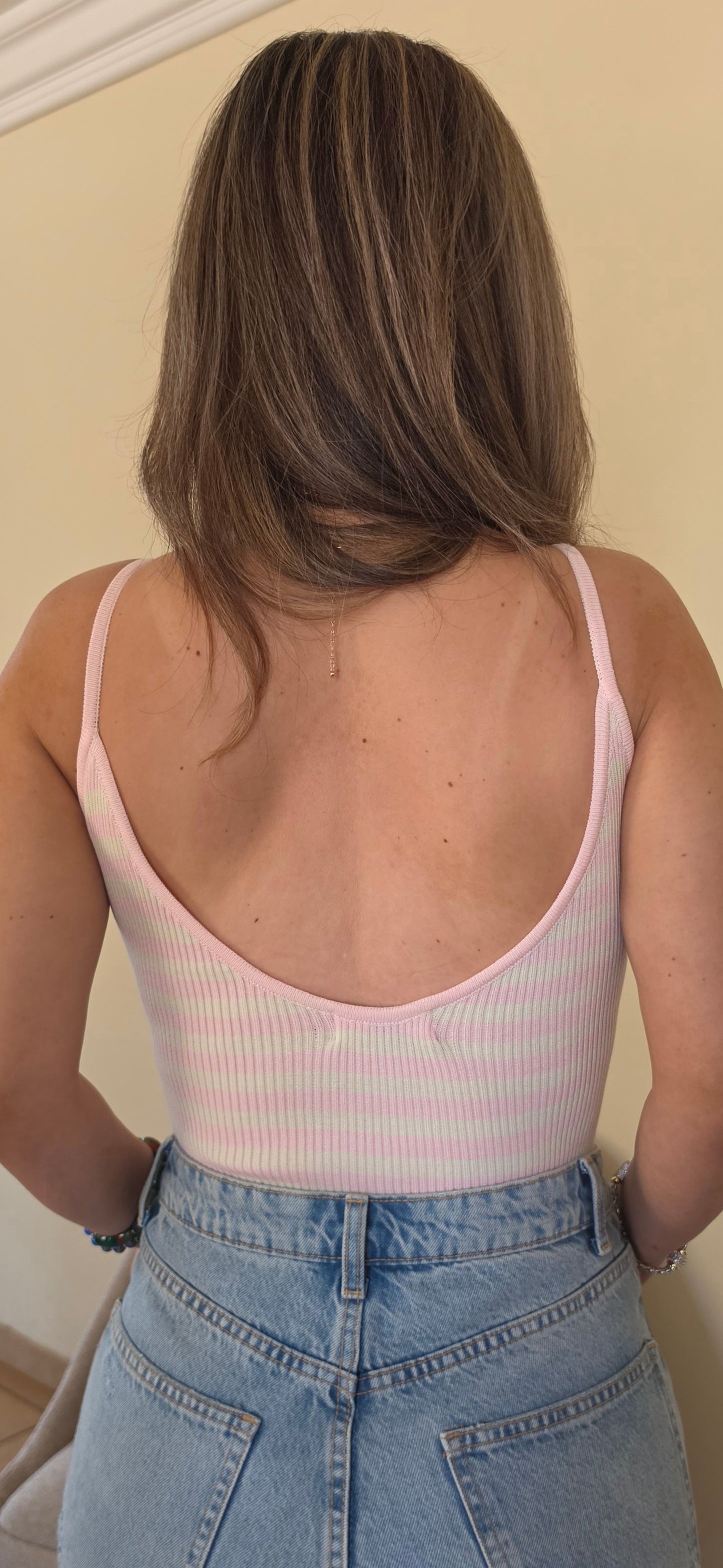 Sweetheart Stripe Bodysuit