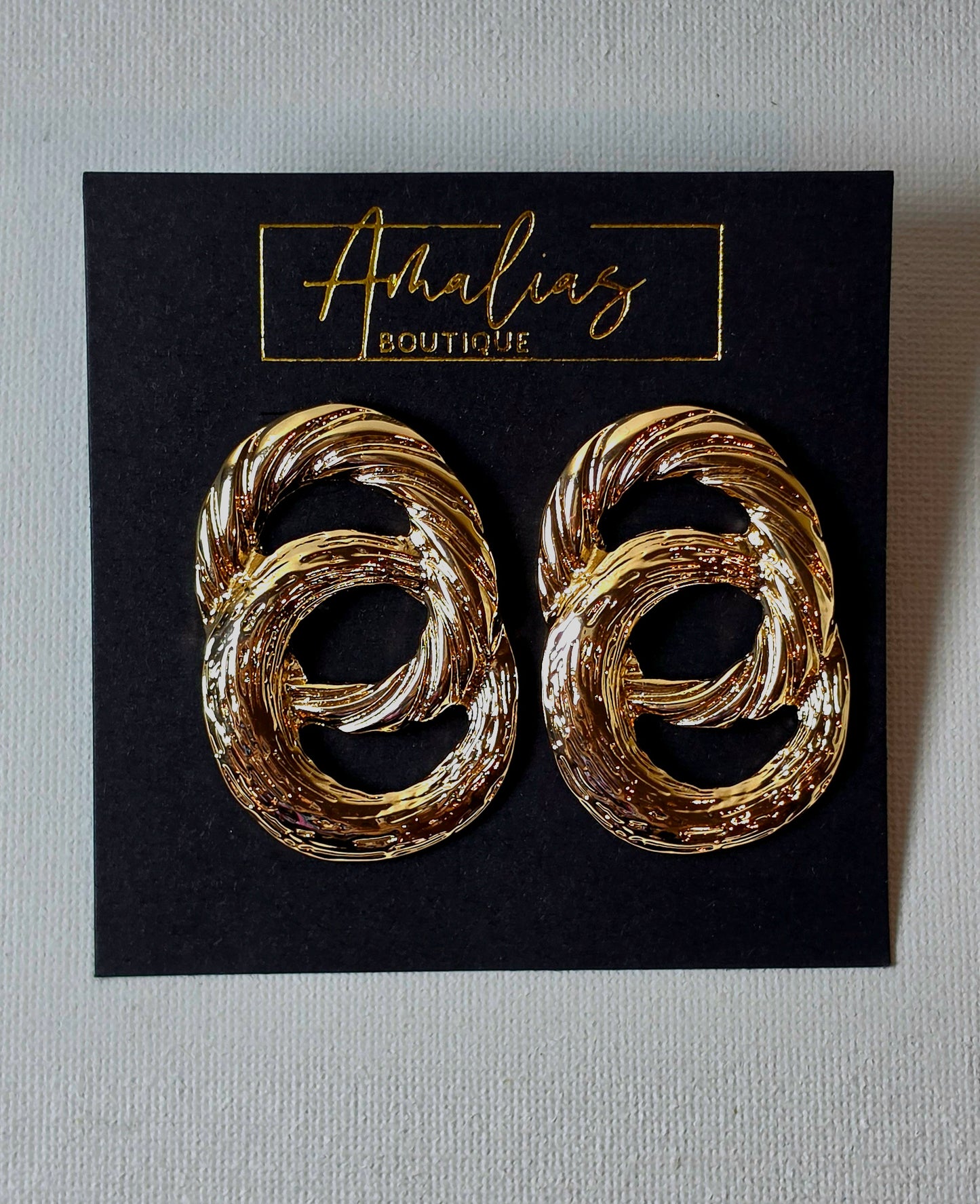 Infinity Link Earring