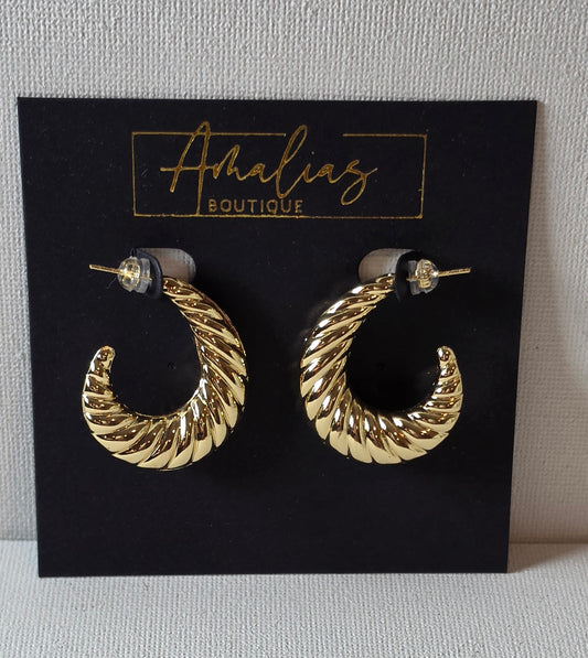 Sienna Twist Hoops